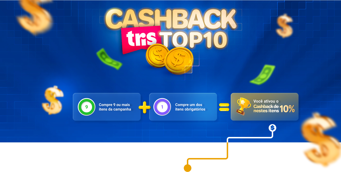 Cashback Tris Top 10